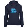 Ladies Fleecy Hoodie Thumbnail