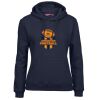 Ladies Fleecy Hoodie Thumbnail