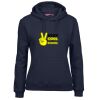 Ladies Fleecy Hoodie Thumbnail