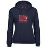 Ladies Fleecy Hoodie Thumbnail