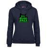 Ladies Fleecy Hoodie Thumbnail