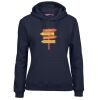 Ladies Fleecy Hoodie Thumbnail