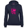Ladies Fleecy Hoodie Thumbnail