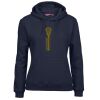 Ladies Fleecy Hoodie Thumbnail