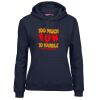 Ladies Fleecy Hoodie Thumbnail